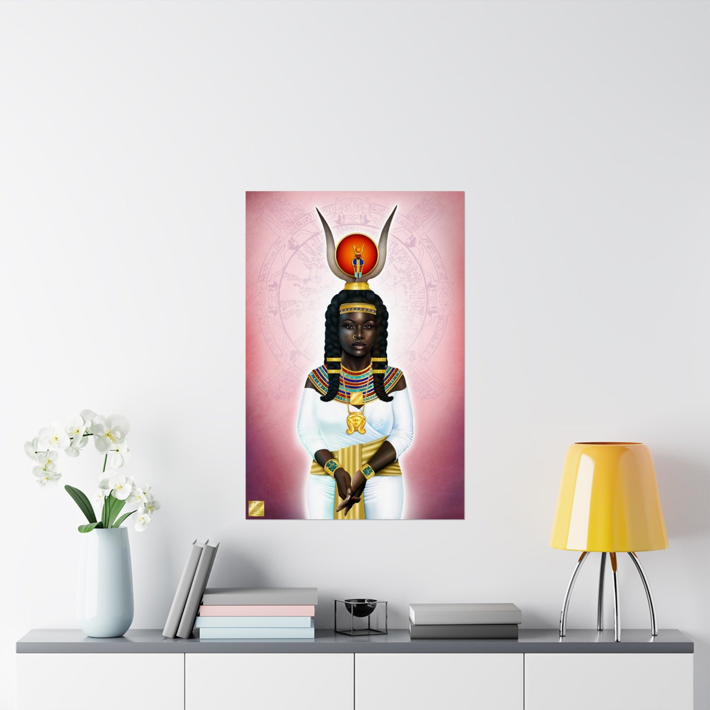HATHOR "THE GOLDEN LADY" POSTER